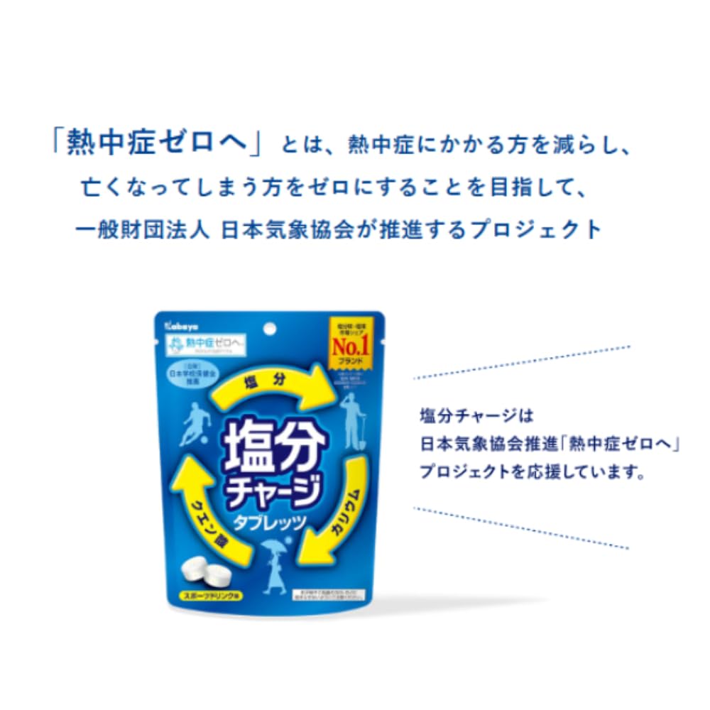 塩分チャージタブレッツ 6個入り Amazon.co.jp: カバヤ 塩分チャージタブレッツ 81g×6入 : 食品・飲料・お酒