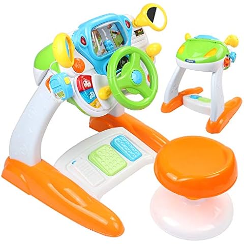 AMOSTING Pretend and Play Ride On Toys for Toddler Boys Girls Learning & Educational Baby Driver Toy Cars for Preschool Kids Cover
