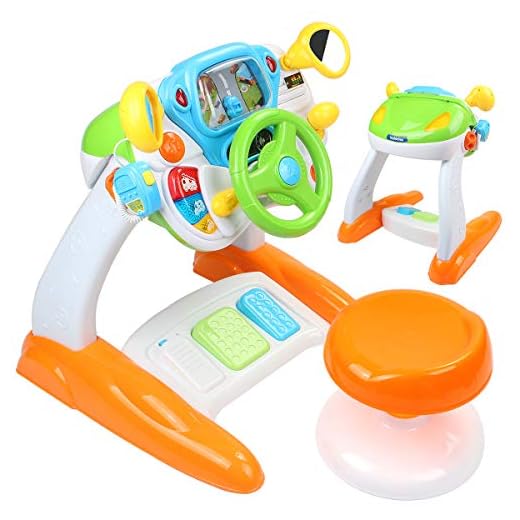 AMOSTING Pretend & Play Ride On Toys for Toddler Boys Girls Learning & Educational Baby Driver Toy Cars for Preschool Kids