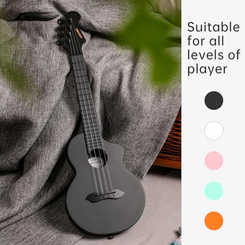 Aodsk UAUC-F01OR Concert Ukulele For Adult Kids Beginners Kit,23 Inch Carbon Fiber Travel Ukulele thumb #5
