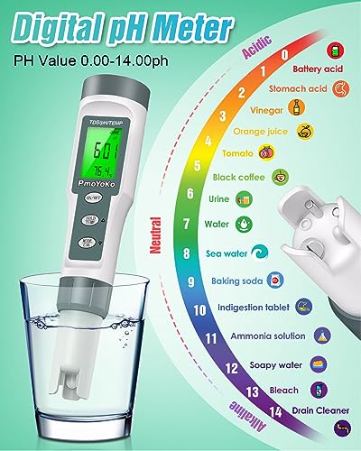 Pmoyoko PH-9901 Digital Ph/Tds Meter thumb #3