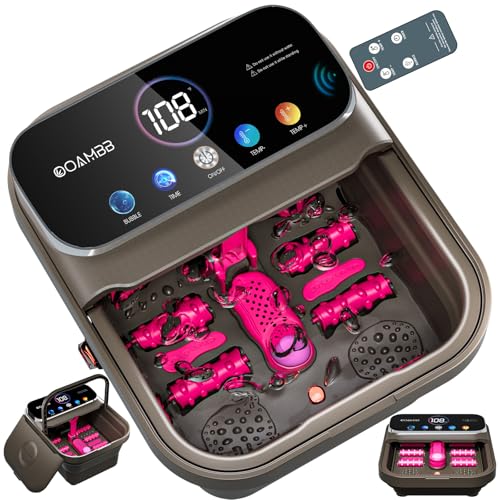 OOAMBB Collapsible Foot Spa with Touchscreen