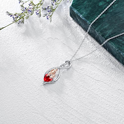 Enjoylifecreative Collana con ciondolo a forma di