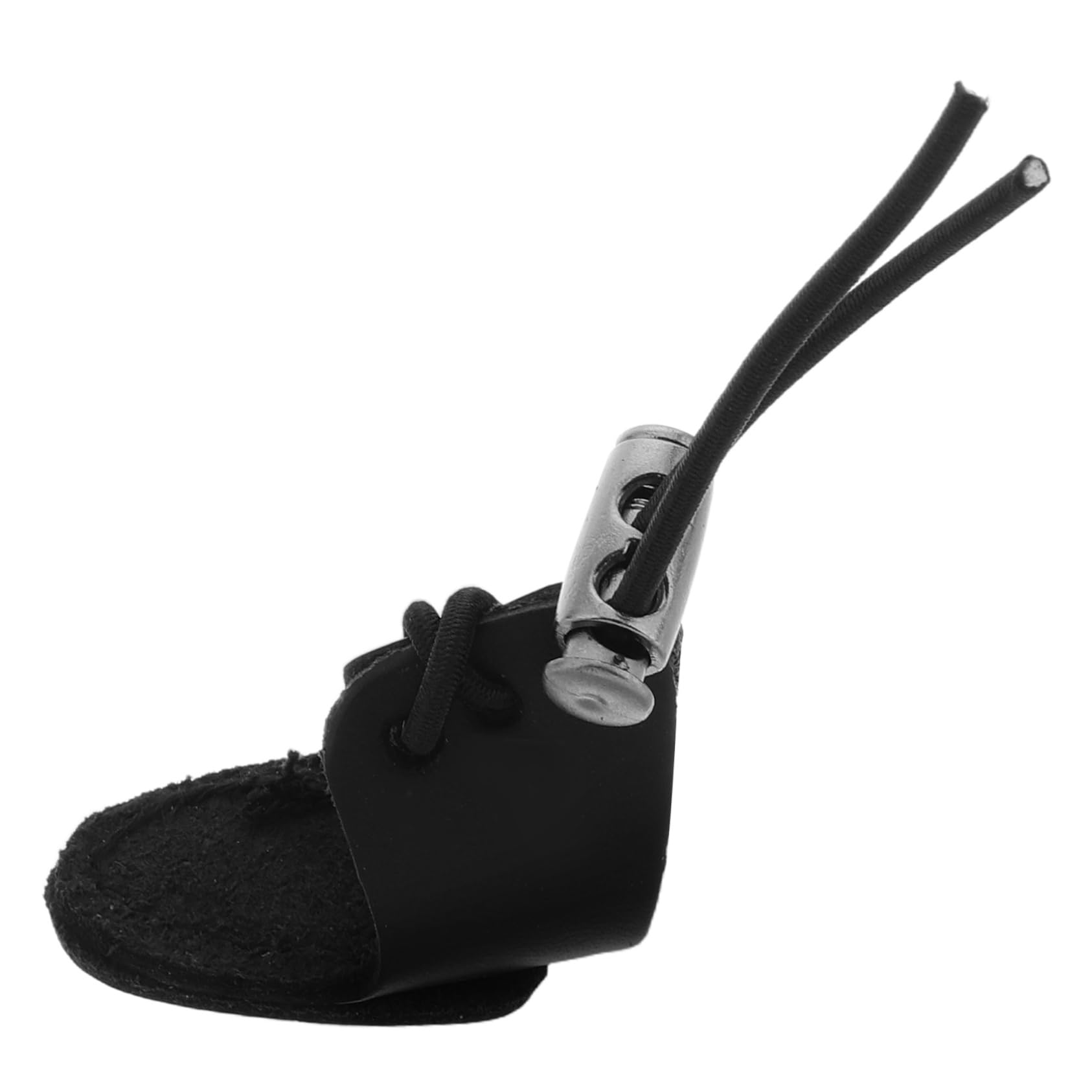 GOOHOCHY Mongolian Style Archery Finger Saver Double Layer Finger Guard Anti-Skid Protection for Traditional Archery Equipment