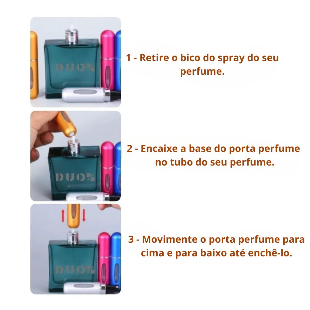 Kit 3 Mini Frascos Borrifadores Spray Para Perfume 5ml Recarregável Atomizador Bolsa Viagem Prático – E-ShopCenter em promoção! Veja a oferta e mais achadinhos de Refis, Amostras e Frascos 7 Hoje é o melhor dia para comprar Kit 3 Mini Frascos Borrifadores Spray Para Perfume 5ml Recarregável Atomizador Bolsa Viagem Prático – E-ShopCenter com aquele preço maroto! Promoção! Aproveite a oferta! 7