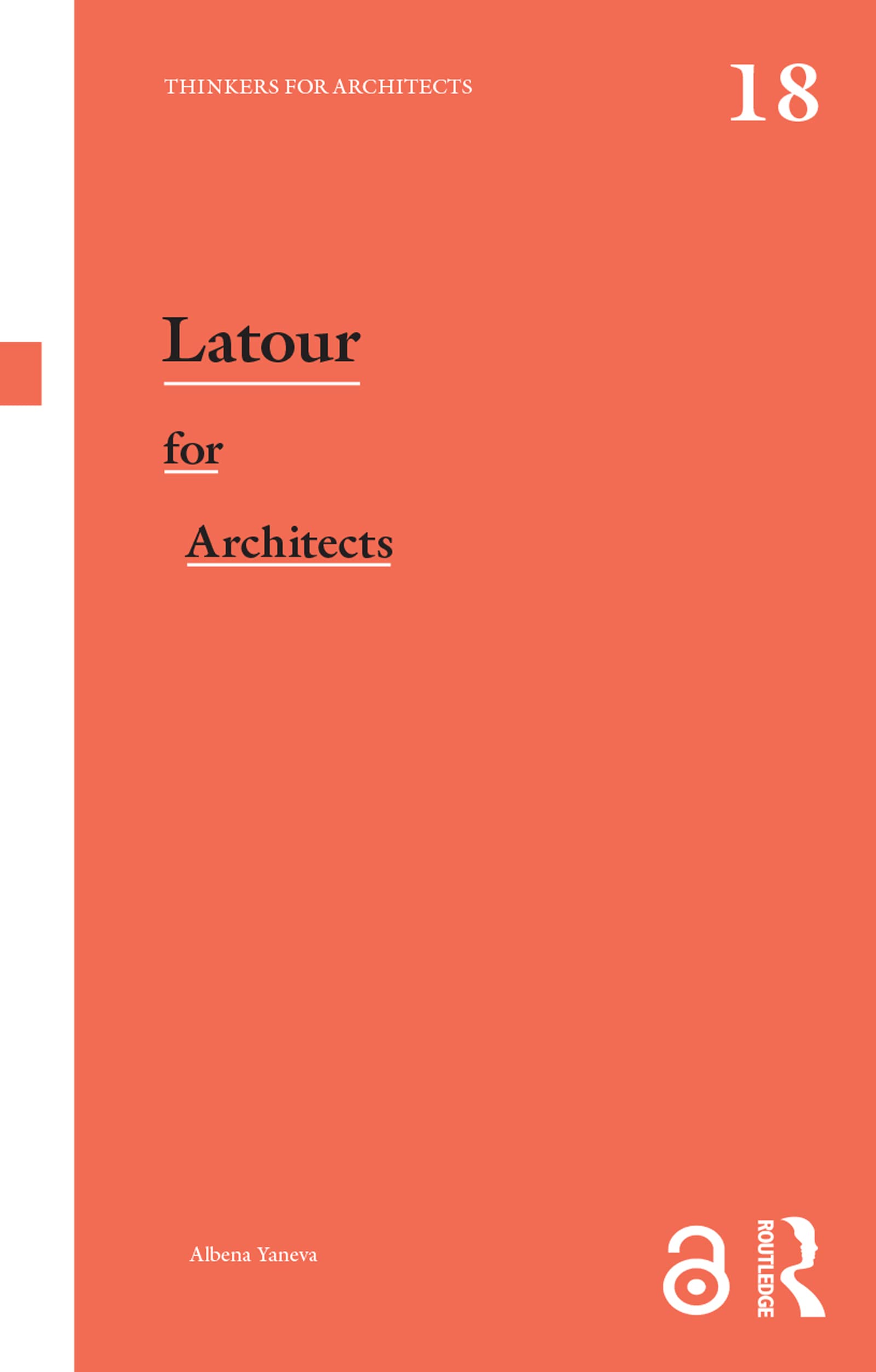 Latour for Architects décoder la philosophie dans le design architectural livre anglais