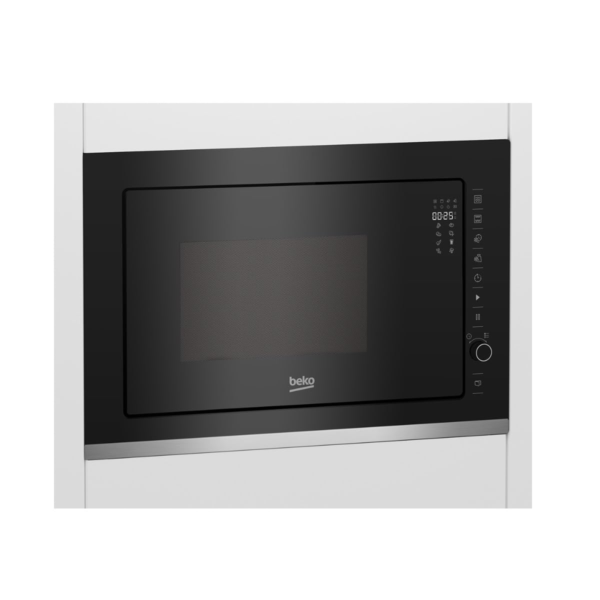 Microondas con Grill BEKO BMGB25333X 1000W 25 L Negro 900 W 25 L