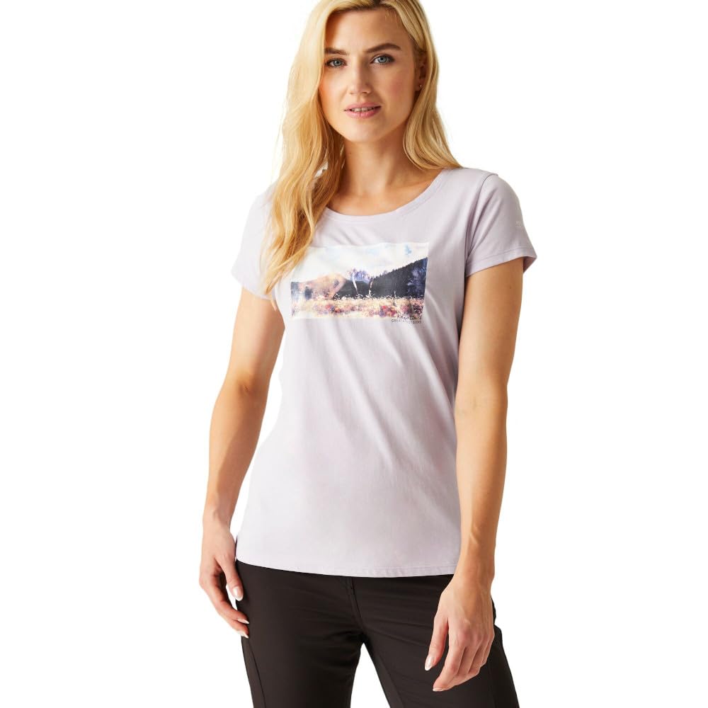 Regatta Womens Breezed IV Cotton Short Sleeve T Shirt