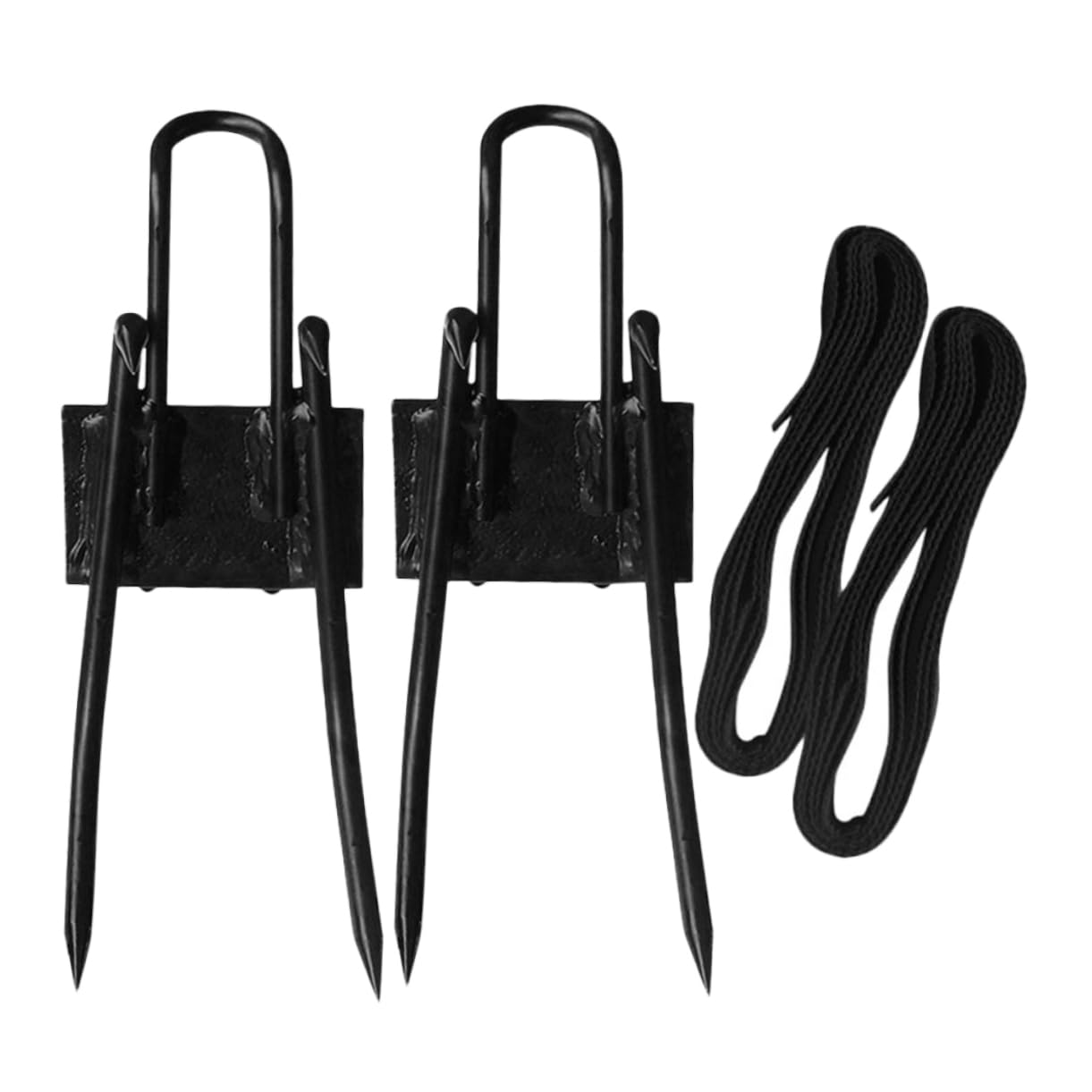 BELLIFFY 1set Tree Climbing Spikes Gear Metal Climbing Spurs Tool for Tree Work Durable with Protective Pads for Logging and Hornet Nest