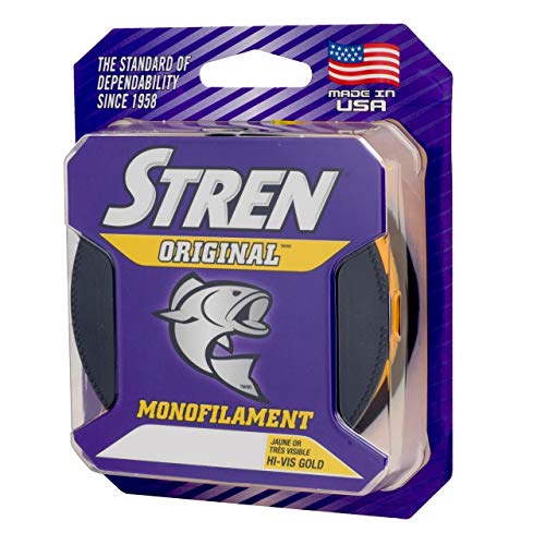 Stren Original, Hi-Vis Gold, 2400 Yd, Pound Test 8 - Thumbnail 2