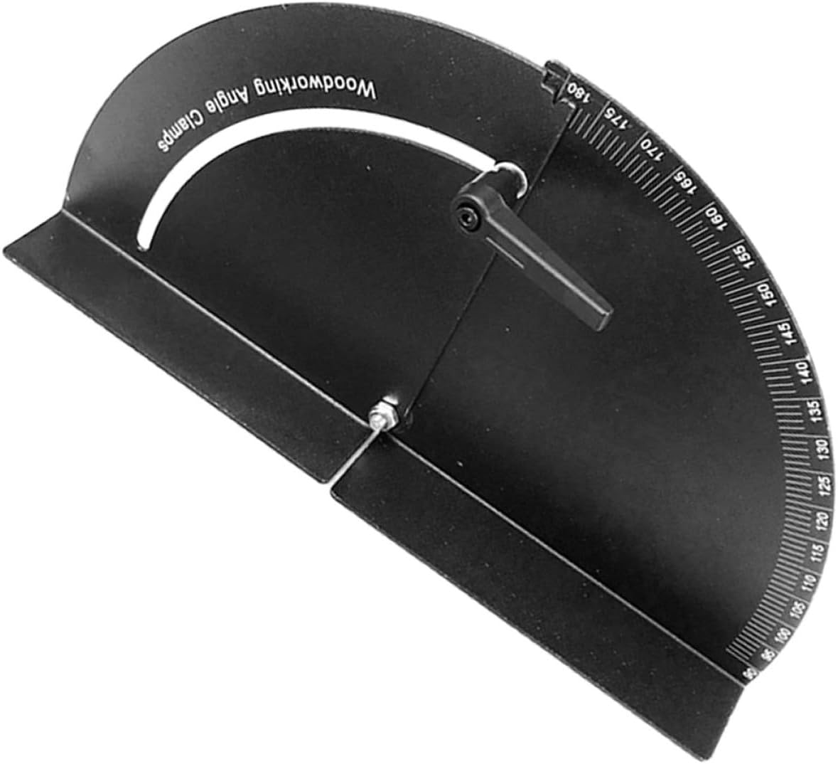 PRETYZOOM Woodworking Corner Clamp 180 Degree Angle Clip Adjustable Right Angle Protractor for Carpenter Woodworking Tools