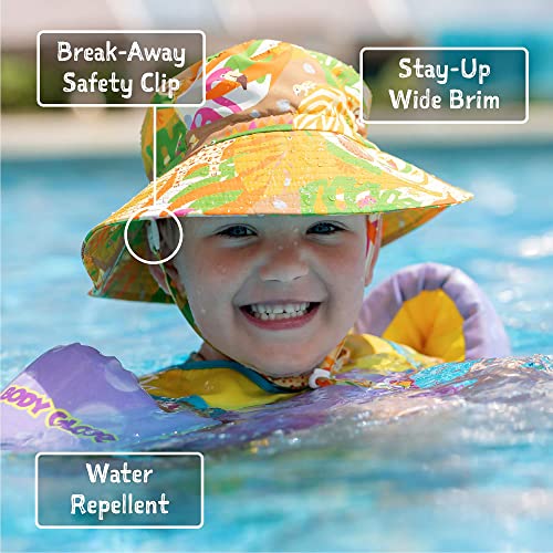 JAN & JUL Quick Dry Sun-Hat with Neck Flap for Swimming Boys' Beach Hat3