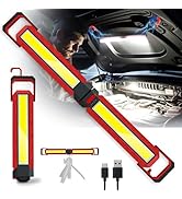 Yls Work Light, 2500LM Magnetic Underhood Mechanic Light, 180° Foldable LED Work Light, 4000 Capa...