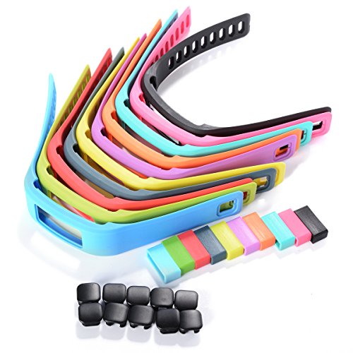 XCSOURCE 10PCS Silicone Sostituzione Polso della