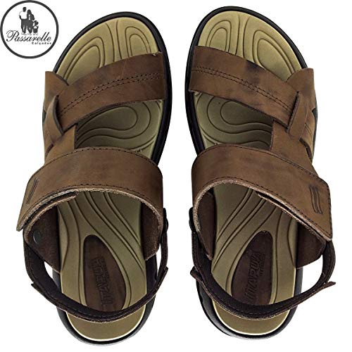 Sandália Itapuã Street Chinelo Masculina Couro Legítimo 11208