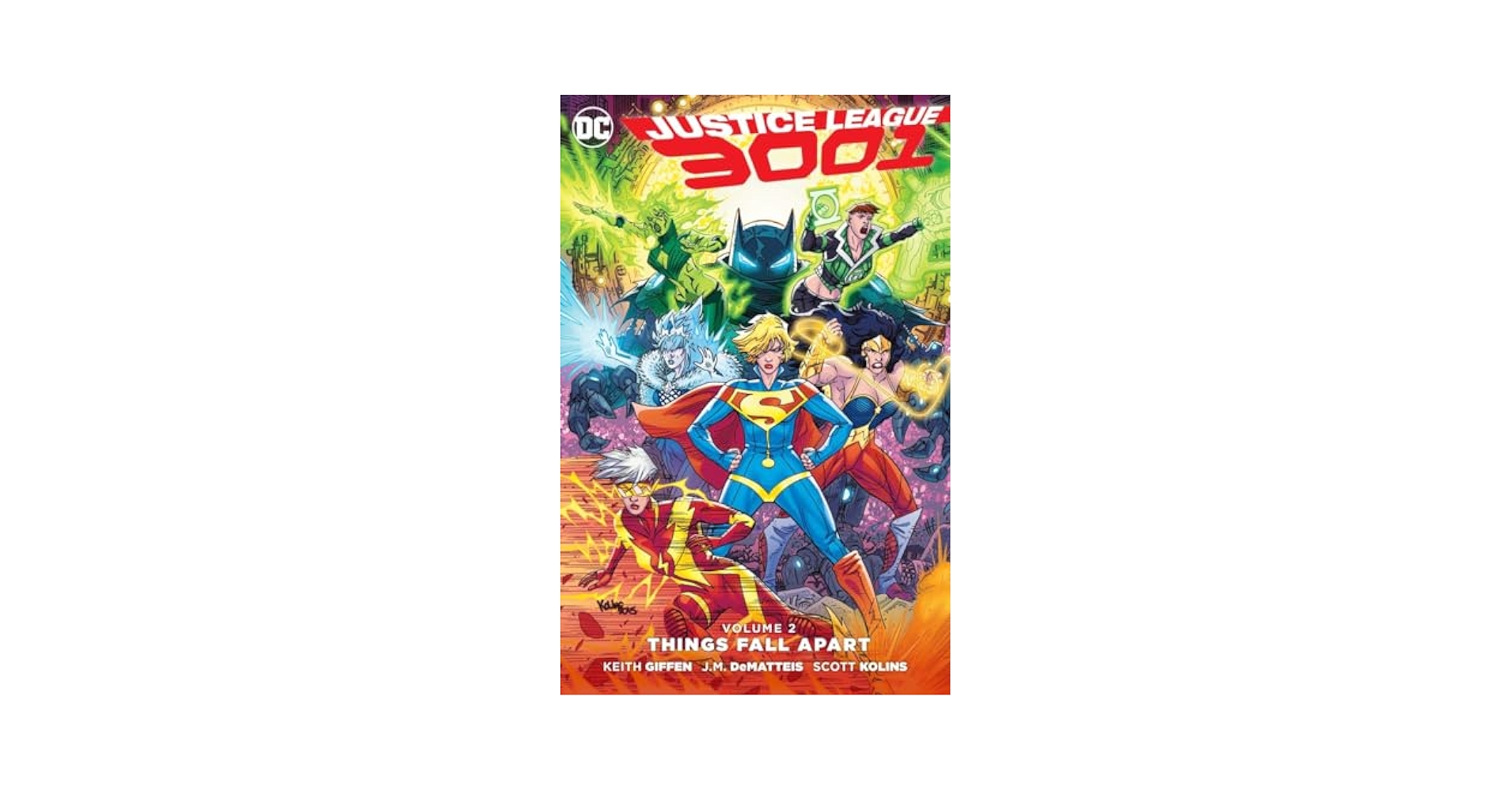 アメコミ・英語版　4冊セット　JUSTICE LEAGUE 3000&3001 アメコミ・英語版 4冊セット JUSTICE LEAGUE 3000&3001 アメコミ