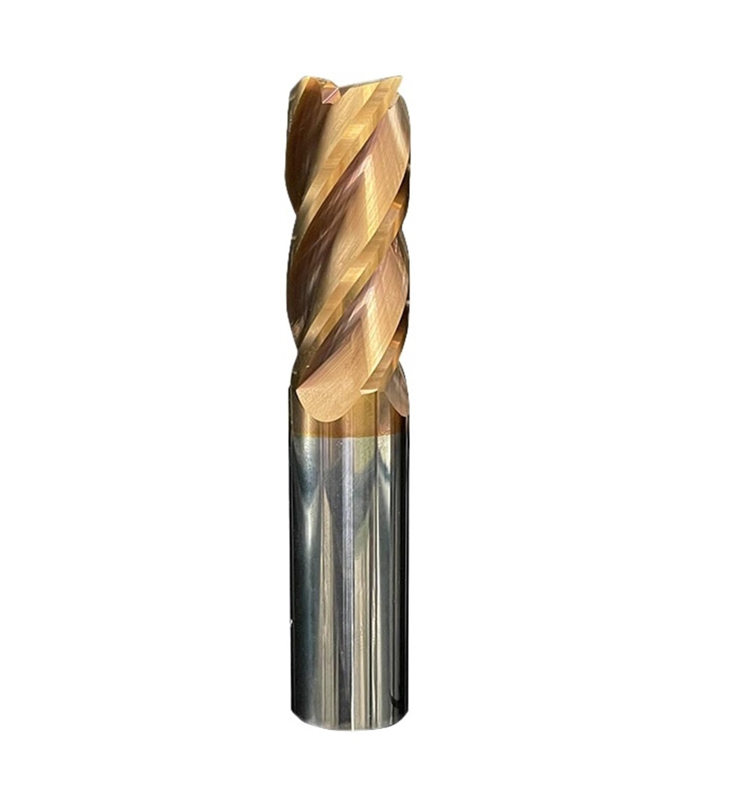 1 Uds HRC55 Fresas De Extremo Plano Carburo Cortador Tungsteno 4 Flauta Herramienta Acero Metal Enrutador Cuadrado Cara Clave(8.0X25X8X75)