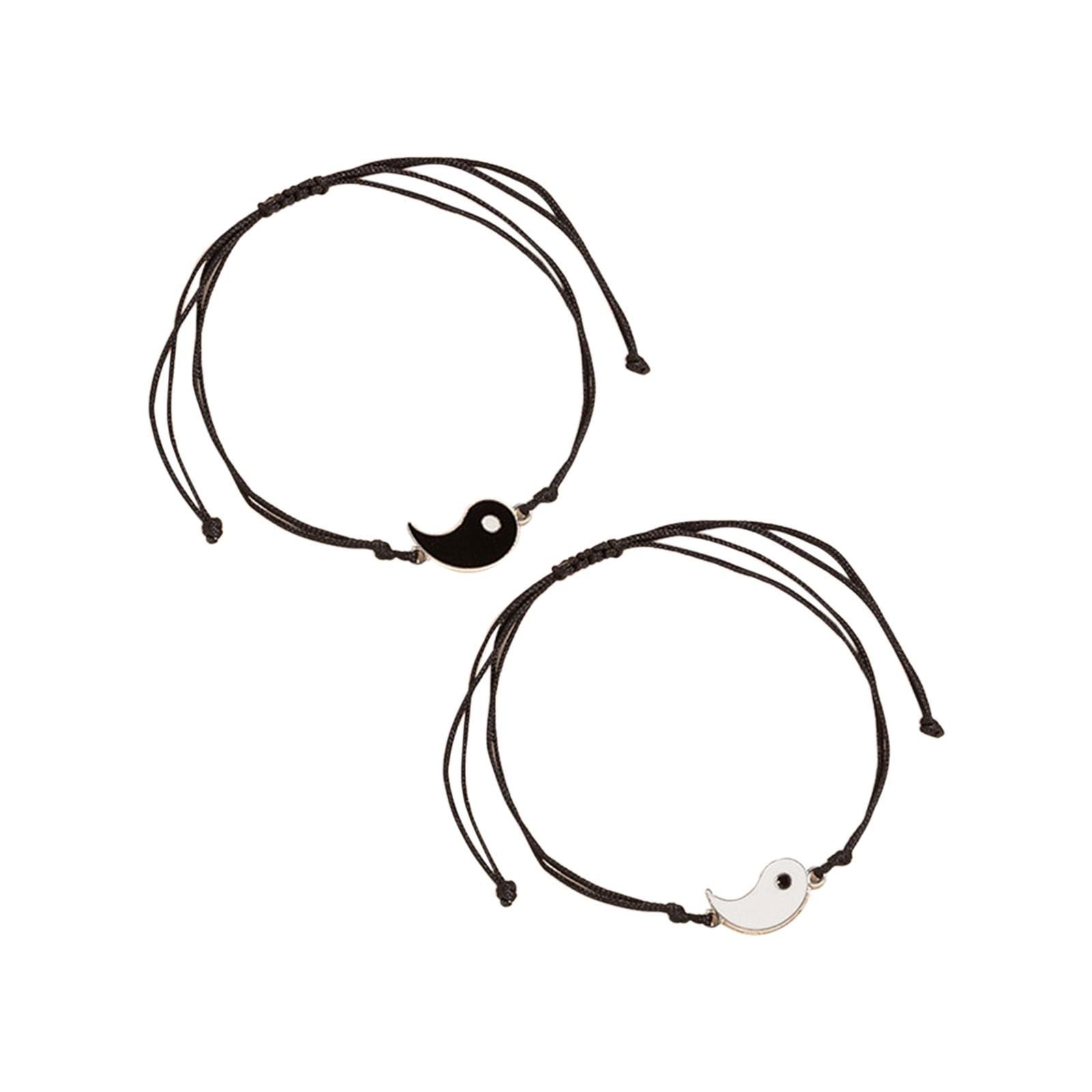Oil Bracelet Chi Drip Fish For Couples Yin Woven Friendship Bracelet And Bracelets Jewelry for Women Sets