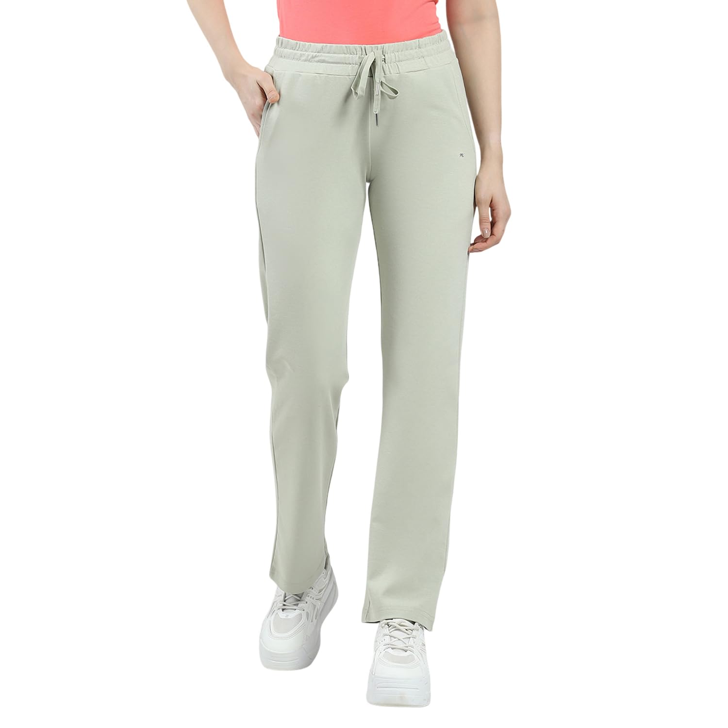 monte carlo Women Regular Fit Track Pant | Solid Pattern | Drawstring Closure | Comfortable Activewear Lower for Women | Lounge & Gym Wear For Women's-picture-20