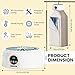 Mini Dryer For Clothes – Portable Laundry Machine, Compact Electric Dryer For Apartments, Travel & Small Spaces Fast Drying With Adjustable Timer And Wrinkle Care