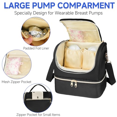Jaffzora Wearable Breast Pump Cooler