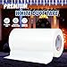 STIKPACK 12 Inch Wide Duct Tape Heavy Duty, Industrial Grade White Duct Tape 12 inches x 55 Yards (165 ft), 9 Mil Strong, Flexible, No Residue, Waterproof, UV Resistant for Crafts & Home Improvement
