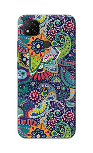 Image of Printed Hard Back Cover Case for Mi Redmi 9C Back Cover (Miraculous Patterns) -1803