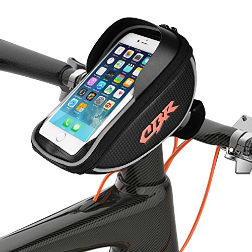 Rahmentaschen, Anlising Fahrradtaschen Wasserdichte Fahrrad-Lenkertasche für Handy GPS Navi und andere Geräte bis 6 Zoll für alle Arten von Fahrrädern