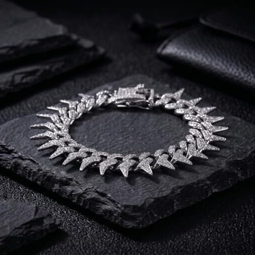 Image of Salty Alpha Anti Tarnish Bracelet for Men | Hand Bands for Boys | Wrist Bracelets for Man | Fashion Jewellery Accessories | Stylish Minimal Jewelry | Gift for Marriage, Birthday, Anniversary