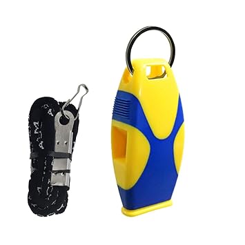 HASTHIP® Professioinal Self Defense, Life Guard Survival High Sound, Hyper Sports Whistle with Lanyard for Sports Coach, Referee