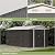 Patiowell 8 x 12 FT Metal Storage Shed for Outdoor, Steel Yard Shed with Design of Lockable Doors, Utility and Tool Storage for Garden, Backyard, Patio, Outside Use, Grey