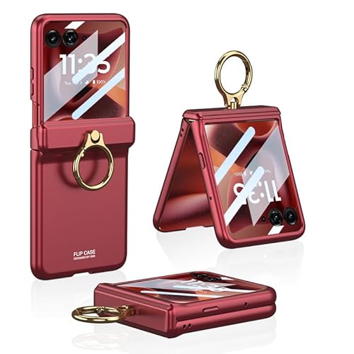 KpMotorola Razr 60 Ultrap̎C܂肽݃P[XARazr 60p̃I[CN[VuȓdbیJo[AX}[gȏpMenphoneJo[ (Ԃ,Razr 60̂)