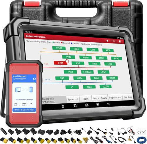 Diagnosi remota + 2 anni di aggiornamento WiFi + f e e d b a c k: aiutare l'officina o i tecnici ad avviare informazioni istantanee e diagnosi remota, in modo da effettuare la manutenzione più velocemente. Ricchi dati di manutenzione possono aiutare i professionisti della manutenzione a diagnosticare e riparare i veicoli in modo efficiente e preciso. Offriamo aggiornamenti per due anni, nessun costo di abbonamento. Presso Launch Mall, è possibile acquistare il software aggiuntivo di cui avete bisogno.