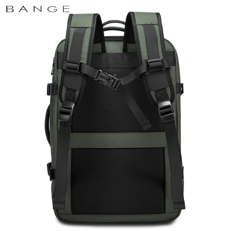 Image of Red Lemon Titan Ultrafit Bange Series 15.6-Inch Laptop Backpack for Men and Women 35L Outdoor and Camping 3In1 Office Bags,Travelling,Backpack (Without Bottle Holder), Green