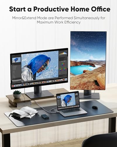Highwings USB C to HDMI Cable 1.8m 4K@60Hz 2Pack - Image 3