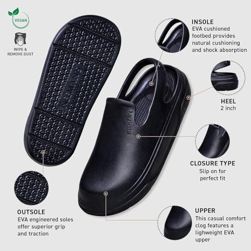 Image of Neeman's Cushers Clogs for Men | Lightweight, Fast-Drying, Cushioned Sole | All-Day Comfort for Rain & Summer