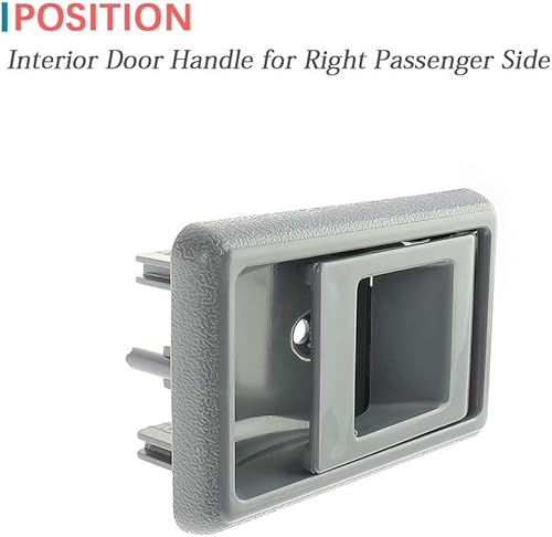 Miniatura 8 de IRONTEK 1 par de manijas de puerta interiores marrones para lado delantero/trasero izquierdo y derecho para Toyota 95-00 Tacoma/89-95 4Runner