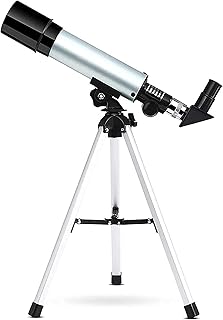 Telescope Astronomical Zoom 90X HD Outdoor Monocular Space Telescopes Portable Refractor Spotting Scope with Tripod for Kids