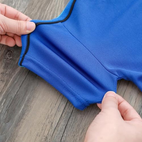 Boys Active Shorts Set Short Sleeve Tee and Shorts Quick Dry Jersey Sets Athletic Outfits Breathable Matching Workout Set4