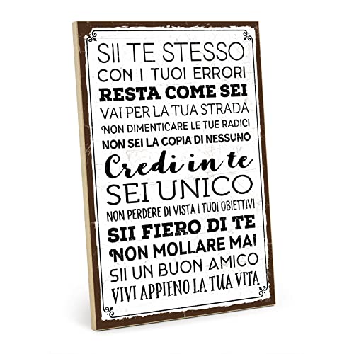 Accessorio molto decorativo e moderno per arredare pareti, porte, armadi, scaffali, comodini o credenze con un tocco di design e personalità. Adatto nell'ingresso come cartello di benvenuto, per decorare una parete in camera da letto o anche in cucina.