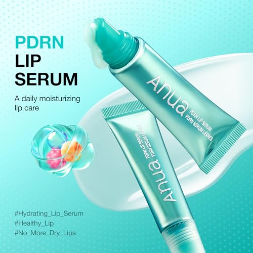 Anua PDRN Lip Serum, Long-lasting Hydration for Dry, Cracked Lips, Non-Sticky Moisturizing Lip Care with Salmon DNA, Hyaluronic Acid & Collagen, Korean Skincare, 0.33 fl.oz - Image 3