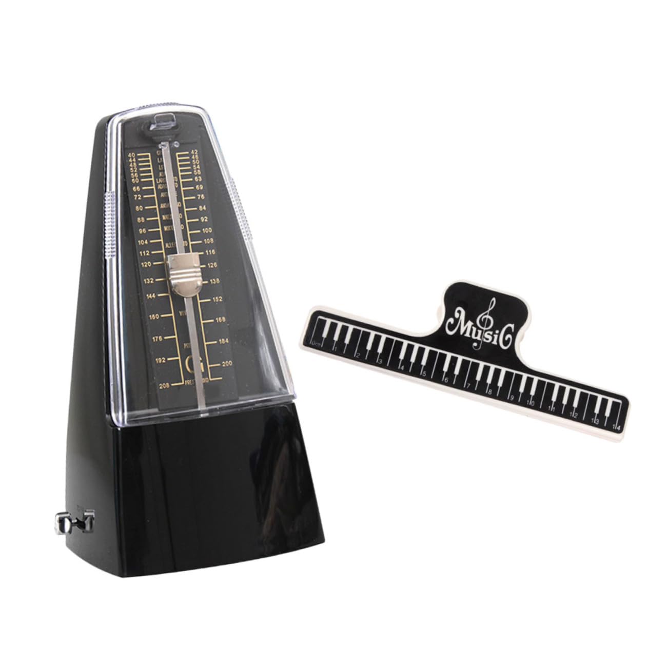 TOYANDONA 1satz Mechanisches Für Gitarre Und Klavier Mit Musikbuch-clip Präzise Rhythmus-entwicklung Für Anfänger Und Fortgeschrittene Einsetzbar Für Verschiedene Instrumente