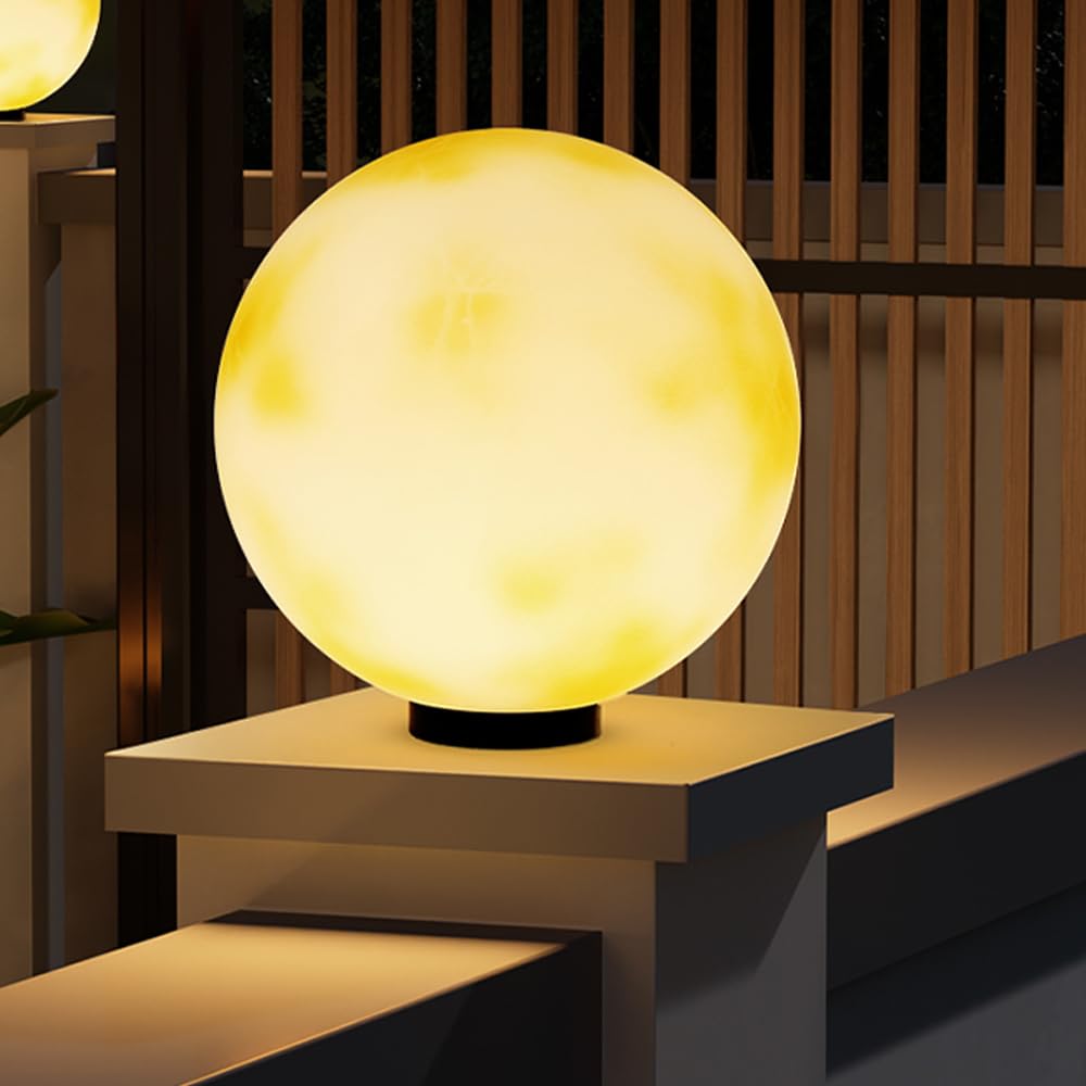 Outdoor Post Caps Lights Modern Exterior Post Light Fixtures Waterproof Column Pillar Lamps With Globe Acrylic E26 Pedestal Lighting For Mailbox Housing Fence Deck Lanterns Gate Stone Post Lantern