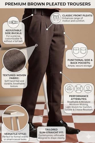 Image of Trouser for Men | Casual Pants | Gurkha Trouser (PREMIUM-TR-05-10)