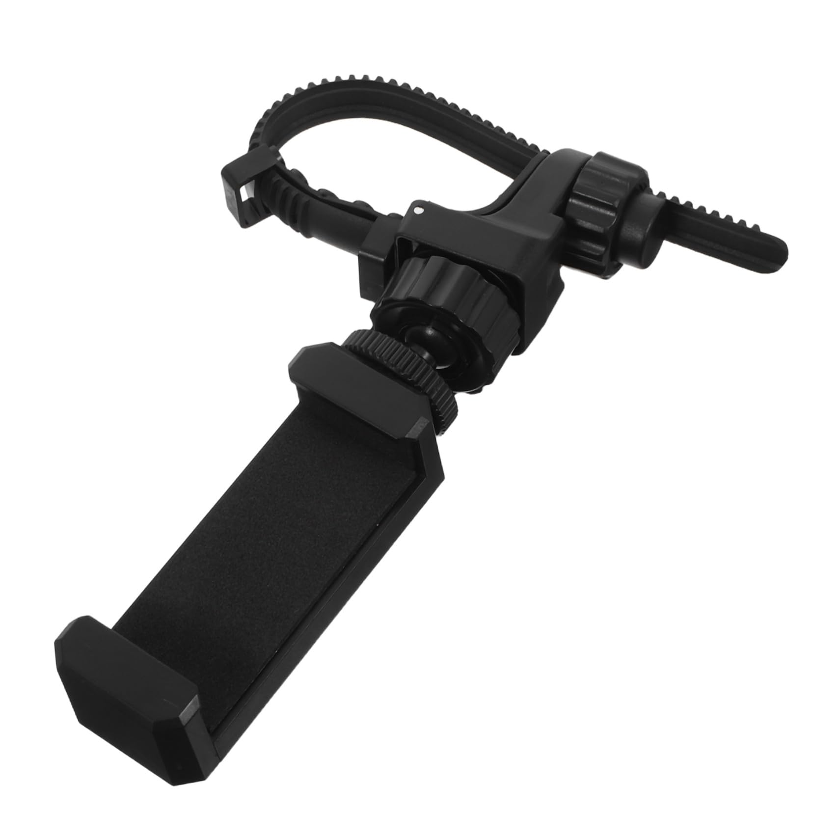 TOYANDONA Support en Métal pour Téléphone et Lyre Trompette Trombone Cor Français, Angles Réglables, Solution Sécurisée pour Répétitions et Concerts en Extérieur, Couleur Noire