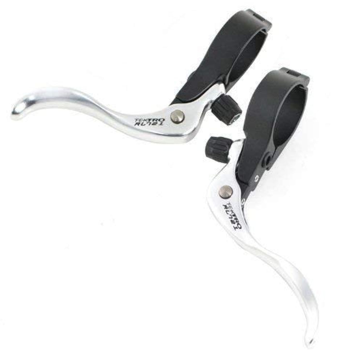 Tektro RL721 Canti Brake Cyclocross Brake Lever 31.8mm OD Silver and Black, ST1494