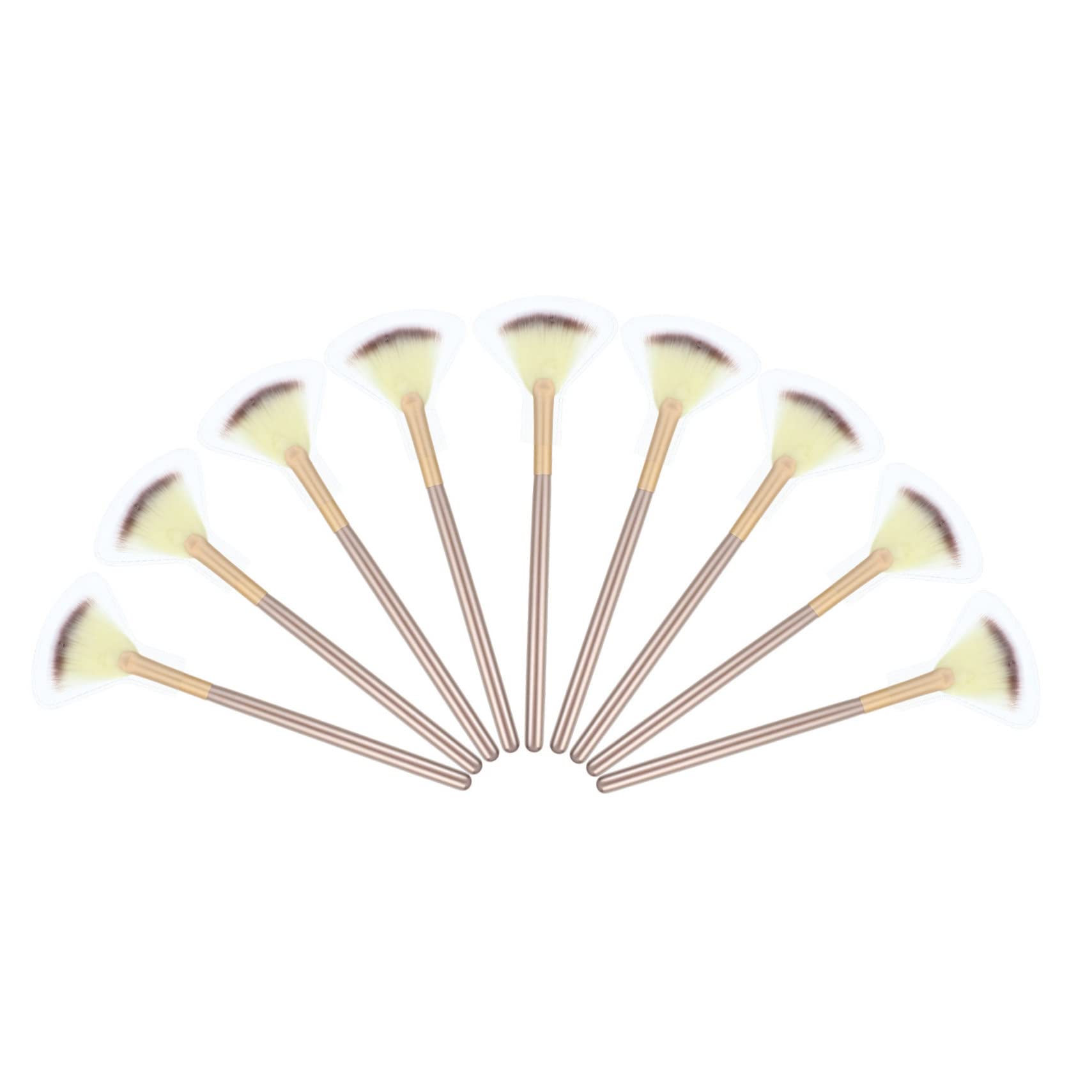 IWOWHERO Elegant Pcs Makeup Brush Set Fiber for Highlighting Contouring Blending Safe for Face Application