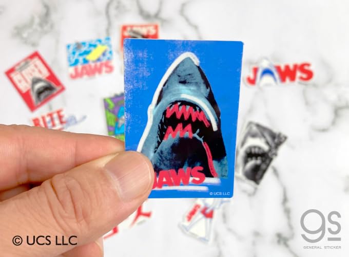 Amazon | ジョーズ ダイカットミニステッカー JAWS ロゴ＆イラスト
