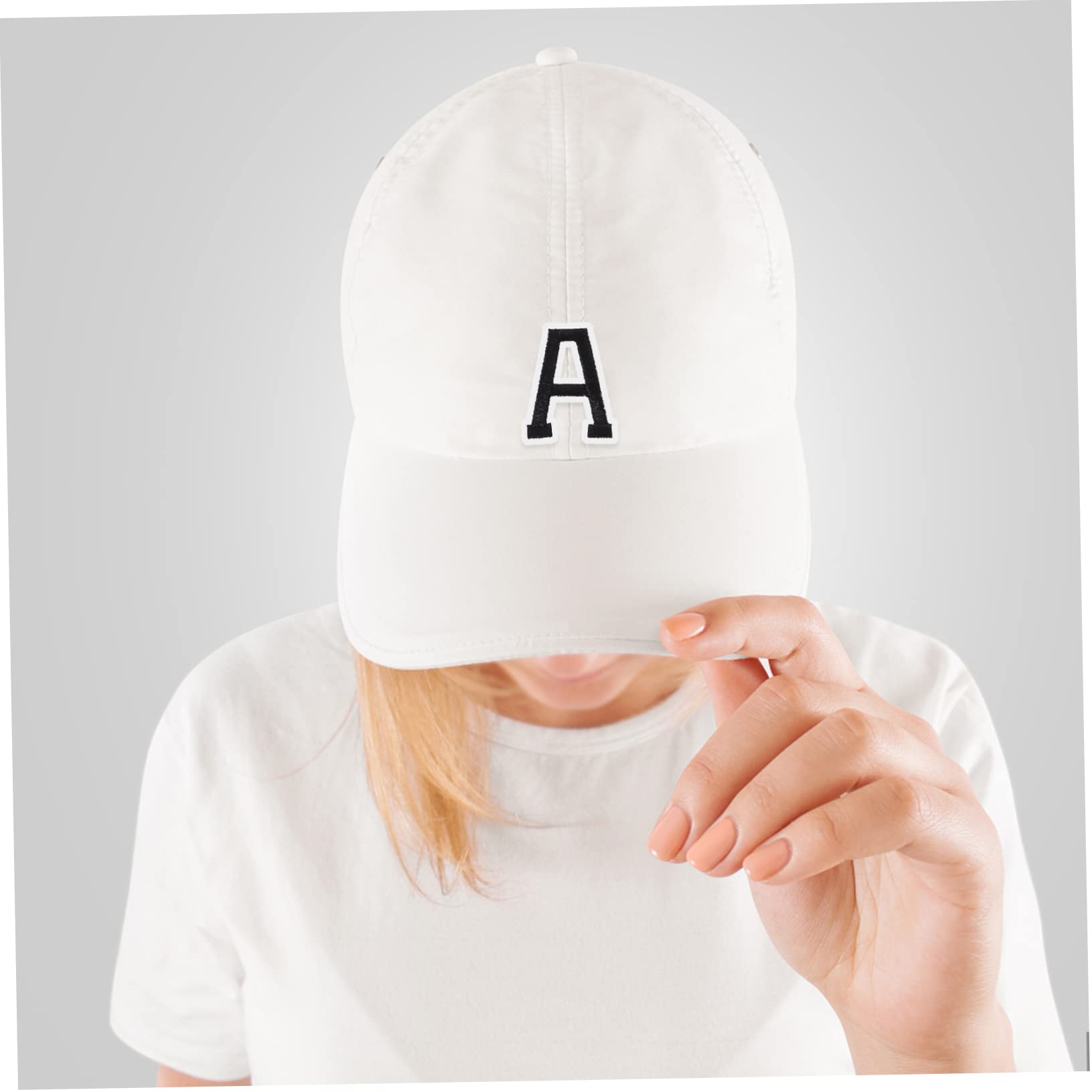 SHINEOFI 6sets Patches Decorativi Stoffa Con Lettere Ricamate Per Abbigliamento Zaini e Progetti Fai Te Toppe Termoadesive e Personalizzare