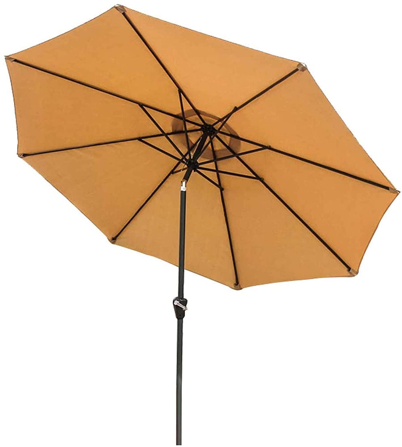 HCZKIUJY Garden Parasol, Umbrella Outdoor 9.8ft3m Waterproof Sun Shade for Beach Pool Patio Umbrellas Round with Winding Crank and Tilt Function